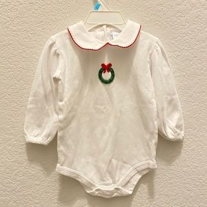 Little English Wreath Onesie